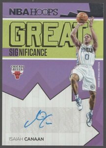 16-17 Panini Hoops Isaiah Canaan Auto