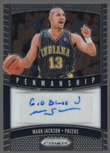 19-20 Panini Prizm Mark Jackson Auto