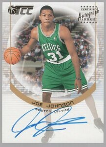 01-02 Topps TCC Joe Johnson Auto