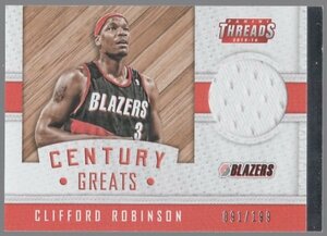 15-16 Panini Threads Clifford Robinson JSY /199