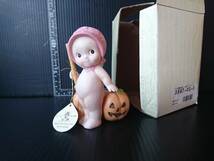 KATO KOGEI　加藤工芸　ローズオニール　キューピー　マンスリーキューピー　ハロウィン 。陶器 置物。_画像1