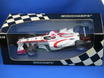 ★スーパーアグリF1 ショーカー 2006 #23 フランク・モンタニー (100 060193) 　 1/18 　　 Minichamps製 　(管:MC-053)_画像2