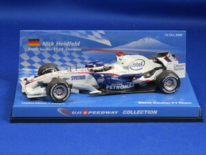 ★BMW ザウバー F1 08 ショーカー ニック・ハイドフェルド (890031) Fuji Speedway Collection 1/43 Minichamps製 　(管:MC-054)