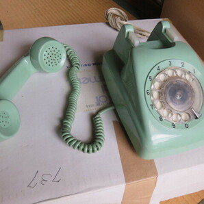 電話機 2台 昭和６０年 中古の画像9
