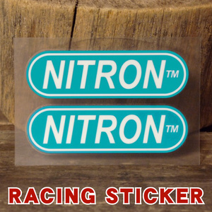  Nitro n racing shock s sticker * NITRON 2 one-side set JTR924