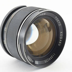 ★☆超希少品★ トプコン TOPCON RE Auto-Topcor 58mm F1.4 ブラック #240369の画像4