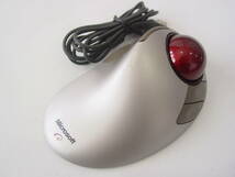 ★Microsoft マイクロソフト トラックボールエクスプローラー Trackball Explorer 1.0 PS2/USB トラックボールマウス USB_画像1