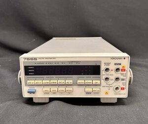 YOKOGAWA 755501-1-M/C1/D2 デジタルマルチメーター [3595]