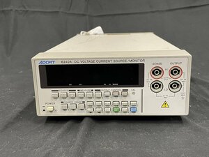 ADCMT 6240A DC VOLTAGE CURRENT SOURCE/MONITOR 直流電圧電流発生器 [0048]