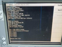 (NBC) 中古 アジレント Agilent E7401A EMCアナライザ(Opt. 1D5 060 1DR 1DS B72 A4H AYQ) 9kHz-1.5GHz EMC Analyzer (0483)_画像2