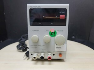 [NBC] ケンウッド(Kenwood) PA18-1.2A 直流安定化電源 Regulated DC Power Supply 0-18V, 0-1.2A (中古 0011)