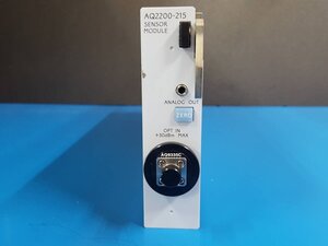 (NBC) 中古 横河 Yokogawa AQ2200-215 (735125-FCC) センサモジュール、AQ9335C コネクタアダプタ付き (7360)