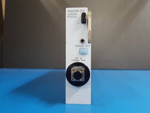 (NBC) 中古 横河 Yokogawa AQ2200-215 (735125-FCC) センサモジュール、AQ9335C コネクタアダプタ付き (7451)