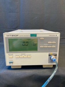 YOKOGAWA MT210F DIGITAL MANOMETER 767337-U2-C1-P1 デジタル圧力計 [841E]