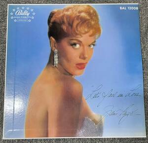 【LP・美品】LET’S FALL IN LOVE / JANIS PAIGE / ジャニス・ペイジ【国内盤】