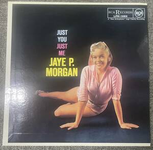 【LP・美品】JUST YOU JUST ME / JAYE P. MORGAN / ジャスト・ユー・ジャスト・ミー / ジェイ・Ｐ・モーガン