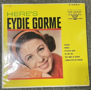 【LP・輸入盤】HERE’S EYDIE GORME / イーディ・ゴーメ【状態良好】