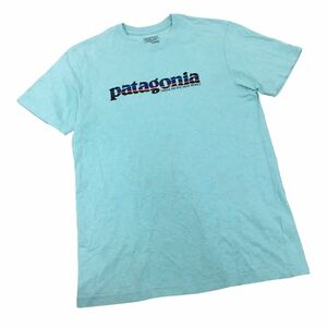 NC209 Patagonia パタゴニア デカロゴ 半袖 Tシャツ ティシャツ トップス カットソー メンズ M エメラルドグリーン