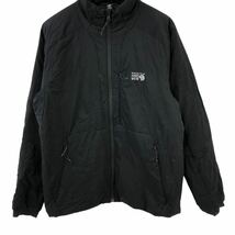 H713 MOUNTAIN HARD WEAR マウンテンハードウェア 中綿 ナイロン コアステイシス ジャケット ジャンバー アウター 上着 黒 メンズ LG_画像3