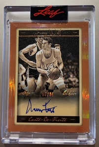 2023 Leaf Art of Sport Autograph card Jerry West 35/35