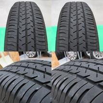 パッソ 165/70R14 2022年夏タイヤ 60%山 SEIBERLING SL101 4本 4穴PCD100 5.5J +45 ヴィッツ ポルテ アクア スペイド マーチ 中古新潟_画像9