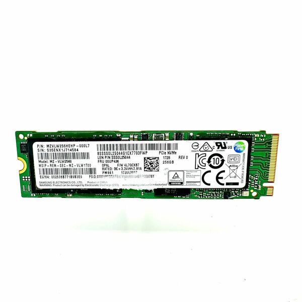 PM961 256GB SAMSUNG サムスン NVMe M.2 2280 SSD