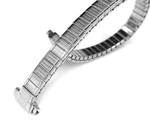 USA【Speidel】10-12mm デッドストック レディースウォッチバンド 女性用腕時計ベルト 伸縮ブレス ビンテージ　LB1923