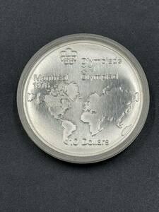 1円スタート 1973 カナダ モントリオールオリンピック 10ドル銀貨 