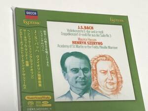 新品 廃盤 ESOTERIC SACD Bach Szeryng Neville Marriner Violin Konzerte バッハ ヴァイオリン協奏曲集 シェリング マリナー エソテリック