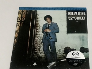 新品 廃盤 Billy Joel 52nd Street MFSL Mobile Fidelity SACD ナンバー入り　ビリー・ジョエル　ニューヨーク52番街 モービルフィデリティ