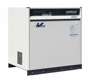 新品　北越工業　SAS8VD-C　インバータ制御　エアー　コンプレッサー　7.5Kw　AIRMAN　エアマン