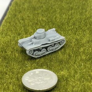 1/144レジンキット 未組立 未塗装 WWⅡ 日本陸軍 九五式軽戦車 ワールドタンクミュージアム【同梱可能】0409の画像1