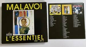 セル商品　マラヴォワ　CD４枚組/DVD L'ESSENTIEL 1981-2012 輸入盤　MALAVOI 洋楽　アルバム