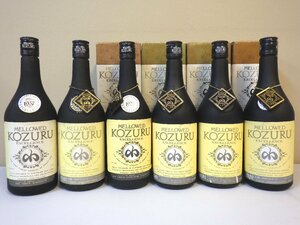 古酒 未開栓 6本セット MELLOWED KOZURU メローコヅル エクセレンス 700ml 41％ A178sy