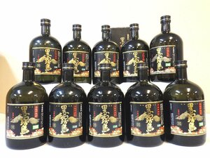 古酒 未開栓 10本セット 霧島酒造 本格焼酎 黒霧島 720ml 25% A2085sz