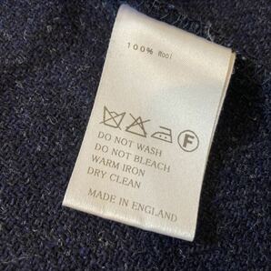 【MADE IN ENGLAND YARMO ドライバーズジャケット ネイビー 38】yaecasoph1ldktraxkempelvetraの画像5