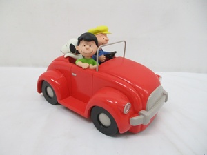 6773Y ホールマーク ピーナッツ スヌーピー 貯金箱 赤い車 PEANUTS GALLERY SUMMER FUN ギャラリー HALLMARK フィギュア 音声・光確認済み