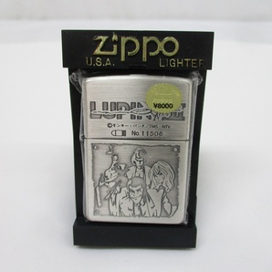 7025P 内袋未開封 未使用◆ZIPPO ジッポー オイルライター ルパン三世LUPIN III オールキャスト 次元大介 峰不二子 石川五右衛門 銭形警部の画像1