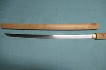 「 　日本刀　刃渡り６１.５cm 　銘有り　」_画像2