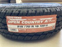 PPX D10X◆7J 16in IS35 PCD114.3-5H◆TOYO オープンカントリー AT EX 215/70R16 新品 ホワイトレター◆デリカD5 RAV4 エクストレイル_画像8