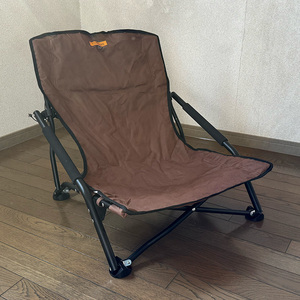 ソロキャンプに最適なローチェア　S'more(スモア) IronLow Armchair