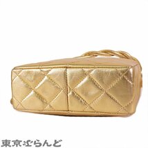 101695930 シャネル CHANEL カメラバッグ ゴールド ゴールド金具 レザー 4番台 ココマーク ショルダーバッグ レディース ヴィンテージ_画像3