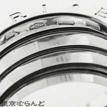 101703622 ブルガリ BVLGARI B-Zero1 ビーゼロ1 リング ホワイトゴールド K18WG 4バンド 51 指輪 ユニセックス 仕上済_画像4