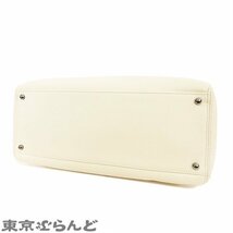 101695553 シャネル CHANEL エグゼクティブ トートバッグ オフホワイト キャビアスキン トートバッグ レディース_画像3