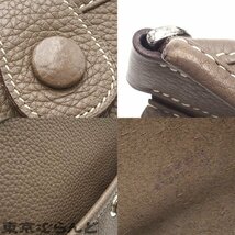 101717898 エルメス HERMES エヴリン 3 PM □L刻印 エトゥープ シルバー金具 トリヨン ショルダーバッグ レディース_画像8