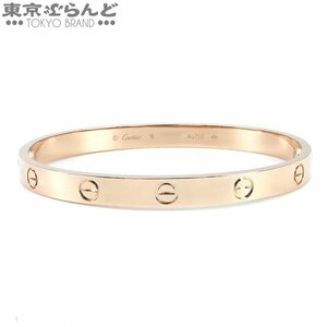 101711239 Cartier CARTIER Rav bracele B6035618 B6035600 K18PG #18 pink gold bangle lady's Manufacturers finish settled 