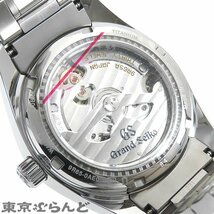 101690359 グランドセイコー SBGA211 9R65-0AE0 ホワイト チタン 雪白 スノーフレーク 箱保付 腕時計 メンズ スプリングドライブ 仕上済_画像4