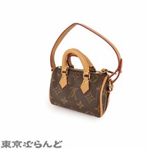 101717347 ルイヴィトン LOUIS VUITTON ビジューサック マイクロスピーディー M00544 モノグラムキャンバス チャーム レディース A_画像2