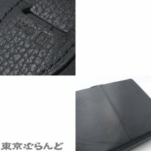 101717922 エルメス HERMES エールライト □J刻印 ブラック シルバー金具 ヴァッシュリエジェ ビジネスバッグ メンズ_画像7