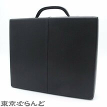 101717922 エルメス HERMES エールライト □J刻印 ブラック シルバー金具 ヴァッシュリエジェ ビジネスバッグ メンズ_画像2